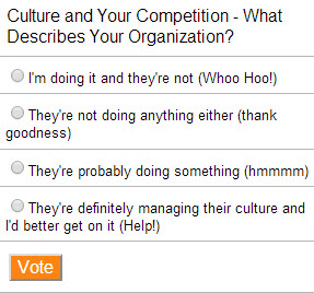 Culture and Your Competition Poll